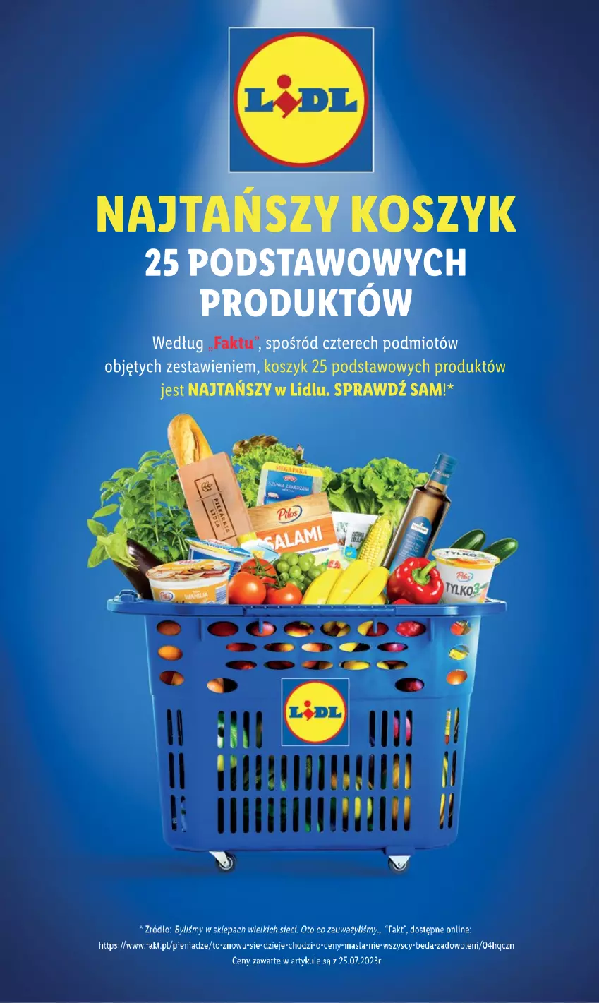 Gazetka promocyjna Lidl - od Poniedziałku - ważna 07.08 do 12.08.2023 - strona 3 - produkty: Fa, Kosz