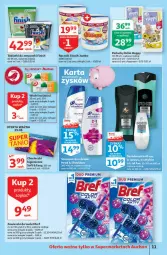Gazetka promocyjna Auchan - Rysuje się przerwa na coś pysznego Supermarkety - Gazetka - ważna od 01.09 do 01.09.2021 - strona 11 - produkty: Finish, Zawieszki, Bell, Bref, Pieluchy, Tablet, Worki na śmieci, Ręcznik, Chusteczki, Worki na śmiec, Bella, Zmywarki, Tabletki do zmywarki