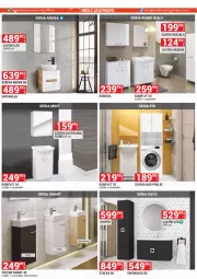 Gazetka promocyjna Merkury Market - Gazetka - ważna od 31.12 do 31.12.2021 - strona 19 - produkty: Lustro LED, Ser, Komoda, Szafka, Moda, Umywalka, Lustro