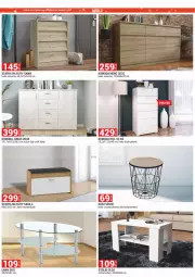 Gazetka promocyjna Merkury Market - Gazetka - ważna od 31.12 do 31.12.2021 - strona 6 - produkty: Buty, Stolik, Kosz, Komoda, Szafka, Moda, Szafka na buty, LG