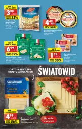 Gazetka promocyjna Biedronka - Gazetka - Biedronka.pl - Gazetka - ważna od 03.12 do 03.12.2022 - strona 22 - produkty: Mozzarella, Top, Ser, Por, Gin, Bell, Camembert, Ser pleśniowy, Gouda, Fa