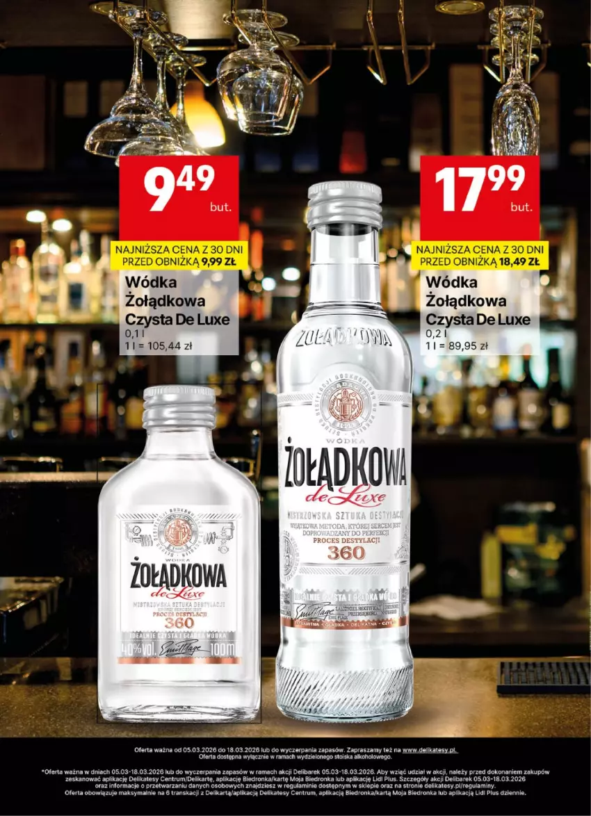 Gazetka promocyjna Delikatesy Centrum - Delibarek DC10-DC11 - ważna 05.03 do 18.03.2026 - strona 10 - produkty: Rama, Rum, Tran, Wódka