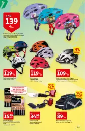 Gazetka promocyjna Auchan - Zadbaj o piękny ogród Hipermarkety - Gazetka - ważna od 21.05 do 21.05.2022 - strona 21 - produkty: Duracell, Kask, Baterie alkaliczne, Rower, Dzieci, Waga