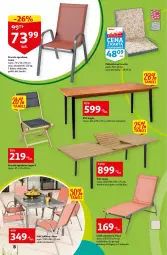 Gazetka promocyjna Auchan - Zadbaj o piękny ogród Hipermarkety - Gazetka - ważna od 21.05 do 21.05.2022 - strona 8 - produkty: Krzesło ogrodowe, Gra, Stół, Laur, Krzesło, Poduszka