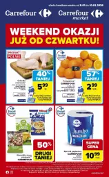 Gazetka promocyjna Carrefour - Gazetka Weekend okazji już od czwartku! - Gazetka - ważna od 10.01 do 10.01.2026 - strona 1 - produkty: Kurczak, Papier, Siatka, Ręcznik, Fa