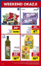 Gazetka promocyjna Carrefour - Gazetka Weekend okazji już od czwartku! - Gazetka - ważna od 10.01 do 10.01.2026 - strona 4 - produkty: Gin, Cukier, Saska, Czekolada, Mars, Oliwa z oliwek, Cukierki, Pedigree, Milka, Oliwa