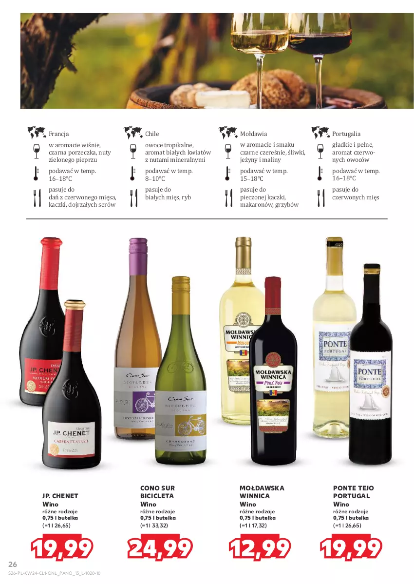Gazetka promocyjna Kaufland - Barek Kauflandu - ważna 12.06 do 25.06.2025 - strona 26 - produkty: BIC, Jeżyny, Makaron, Maliny, Nuty, Owoce, Piec, Pieprz, Por, Ser, Wino