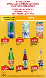 Gazetka promocyjna Lidl - GAZETKA - Gazetka - ważna od 31.05 do 31.05.2025 - strona 42 - produkty: Piwo, Koc, Gin, Somersby, Aloe vera, Radler, Okocim, Captain Jack, Mięta