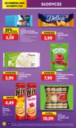 Gazetka promocyjna Lidl - GAZETKA - Gazetka - ważna od 31.05 do 31.05.2025 - strona 44 - produkty: Ciastka, Mascarpone, Maliny, Galaretki, Delicje, Alcon, Gala, Mango