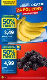 Gazetka promocyjna Lidl - GAZETKA - Gazetka - ważna od 31.05 do 31.05.2025 - strona 6 - produkty: Banany, Jeżyny