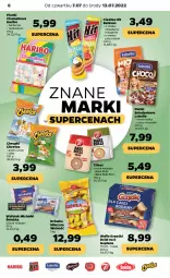 Gazetka promocyjna Netto - Artykuły spożywcze - Gazetka - ważna od 13.07 do 13.07.2022 - strona 6 - produkty: Goplana, Hama, Lubella, Ciastka, Cheetos, Bake Rolls, Mus, Bell, Wafelek, Chrupki, Wafle, LANA, Grześki, Danio, Bella, Piña Colada, Haribo, Michałki