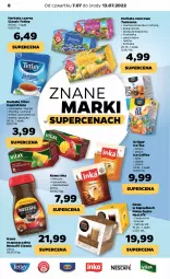 Gazetka promocyjna Netto - Artykuły spożywcze - Gazetka - ważna od 13.07 do 13.07.2022 - strona 8 - produkty: Nescafé, Kawa rozpuszczalna, Por, Gra, Inka, Borówka, Ice tea, Kawa, Herbata czarna, Vitax, Tetley, Limonka, Teekanne, Dolce Gusto, Owoce, Cappuccino, Herbata, Mango, Herbata owocowa