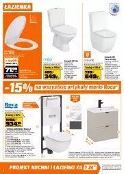 Gazetka promocyjna Obi - Gazetka OBI - Gazetka - ważna od 08.09 do 08.09.2026 - strona 4 - produkty: Kompakt WC, Bateria umywalkowa, Top, Sok, Ser, Gra, Tablet, Słupek, Kosz, Deska wolnoopadająca, Meble łazienkowe, Uchwyty, Szafka, Bateria, Umywalka, Alegra, Meble, Miska, Lakier, Fa