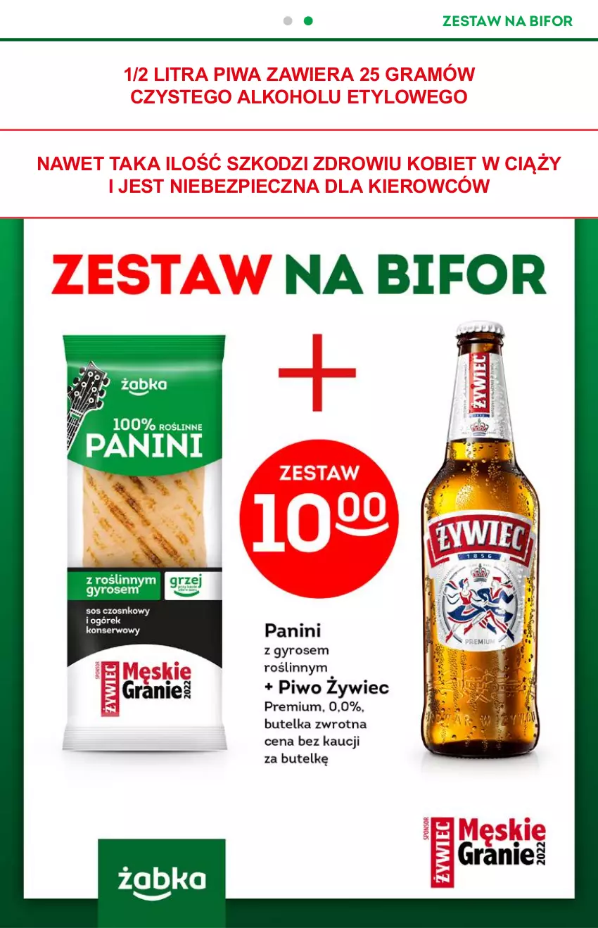 Gazetka promocyjna Żabka - ważna 13.07 do 19.07.2022 - strona 3 - produkty: Gra, Piec, Piwa