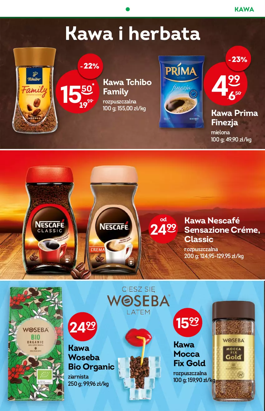 Gazetka promocyjna Żabka - ważna 13.07 do 19.07.2022 - strona 37 - produkty: Fa, Herbata, Kawa, Mocca Fix Gold, Nescafé, Prima, Tchibo, Woseba