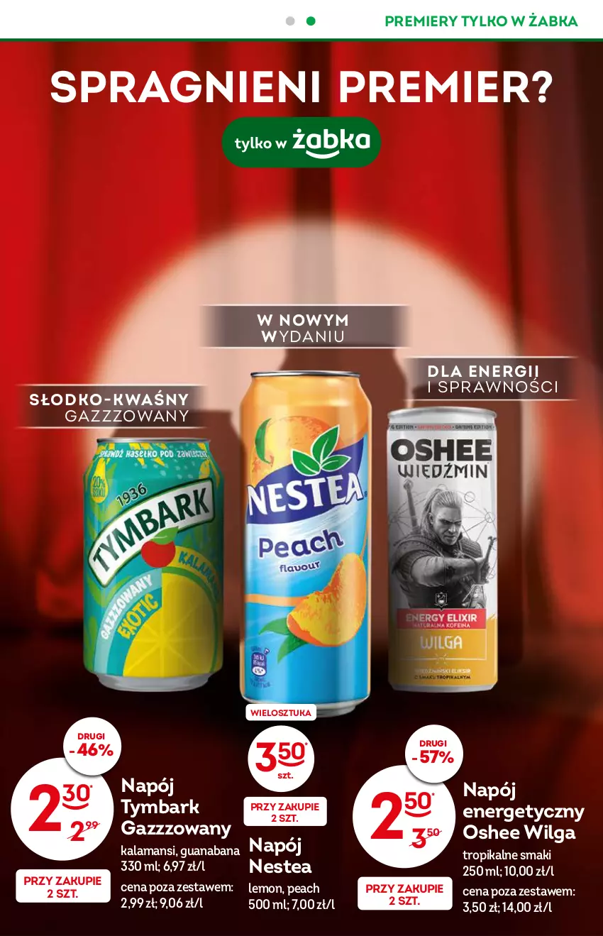 Gazetka promocyjna Żabka - ważna 13.07 do 19.07.2022 - strona 7 - produkty: LG, Napój, Nestea, Oshee, Tymbark