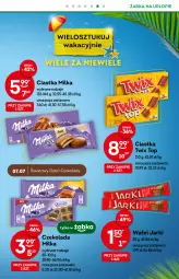 Gazetka promocyjna Żabka - Gazetka - ważna od 19.07 do 19.07.2022 - strona 13 - produkty: Ciastka, Top, Twix, Czekolada, Milka