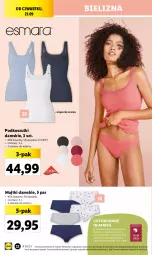 Gazetka promocyjna Lidl - GAZETKA - Gazetka - ważna od 23.09 do 23.09.2023 - strona 28 - produkty: Majtki, Kosz, Bielizna