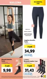 Gazetka promocyjna Lidl - GAZETKA - Gazetka - ważna od 23.09 do 23.09.2023 - strona 29 - produkty: Gin, Karp, Skarpetki, Legginsy, Bielizna