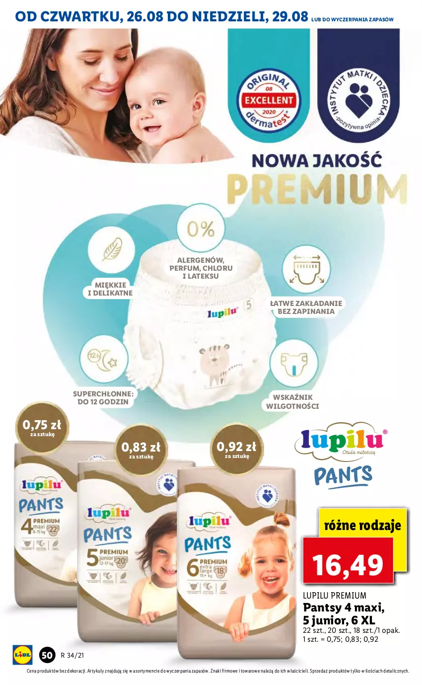 Gazetka promocyjna Lidl - GAZETKA - ważna 26.08 do 29.08.2021 - strona 50 - produkty: LG, Perfum