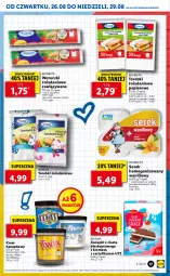 Gazetka promocyjna Lidl - GAZETKA - Gazetka - ważna od 29.08 do 29.08.2021 - strona 17 - produkty: Ser, Por, Papier, Bounty, Rolmlecz, Twix, Serek homogenizowany, Serek, Mars, Danio