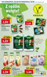 Gazetka promocyjna Lidl - GAZETKA - Gazetka - ważna od 29.08 do 29.08.2021 - strona 29 - produkty: Ananas, Tofu, Burger, Mango