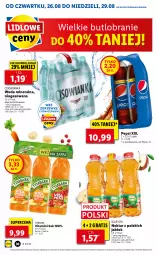 Gazetka promocyjna Lidl - GAZETKA - Gazetka - ważna od 29.08 do 29.08.2021 - strona 36 - produkty: Sok, Por, Gra, Pepsi, Tymbark, Woda mineralna, Woda, Cisowianka, Nektar