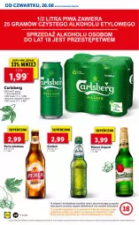 Gazetka promocyjna Lidl - GAZETKA - Gazetka - ważna od 29.08 do 29.08.2021 - strona 38 - produkty: Pilsner Urquell, Perła, Carlsberg