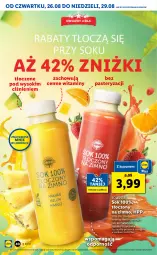 Gazetka promocyjna Lidl - GAZETKA - Gazetka - ważna od 29.08 do 29.08.2021 - strona 40 - produkty: Sok, Por, Ananas, Mango, Melon, HP