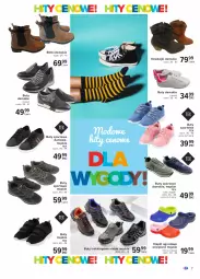 Gazetka promocyjna Carrefour - Gazetka Modowe hity cenowe - Gazetka - ważna od 27.02 do 27.02.2021 - strona 7 - produkty: Klapki, Por, Buty, Sport, Botki
