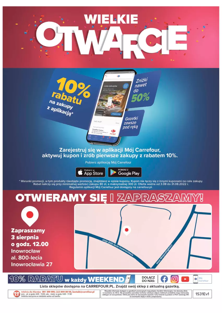 Gazetka promocyjna Carrefour - Gazetka Wielkie otwarcie Market Inowrocław - ważna 03.08 do 13.08.2022 - strona 20