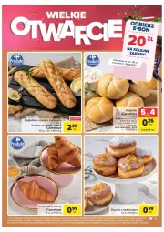 Gazetka promocyjna Carrefour - Gazetka Wielkie otwarcie Market Inowrocław - Gazetka - ważna od 13.08 do 13.08.2022 - strona 11 - produkty: Pączek, Kajzerka, Kosz, Croissant, Bagietka, Bagietka czosnkowa, Olej