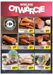 Gazetka promocyjna Carrefour - Gazetka Wielkie otwarcie Market Inowrocław - Gazetka - ważna od 13.08 do 13.08.2022 - strona 8 - produkty: Kurczak, Polędwica, Udo z kurczaka, Szynka, Kabanos, Kiełbasa, Podudzie z kurczaka