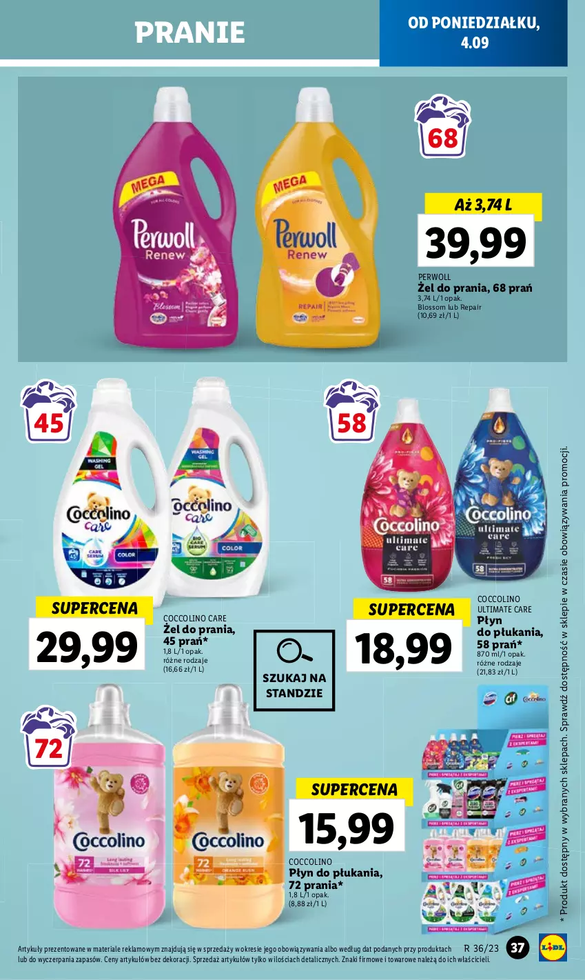 Gazetka promocyjna Lidl - GAZETKA - ważna 04.09 do 06.09.2023 - strona 51 - produkty: Płyn do płukania