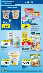 Gazetka promocyjna Lidl - GAZETKA - Gazetka - ważna od 06.09 do 06.09.2023 - strona 34 - produkty: Serek puszysty, Ser, Mus, Jogurt, Activia, Wazon, Serek homogenizowany, Serek, Bakoma, Mango, Olej, Jogurt pitny