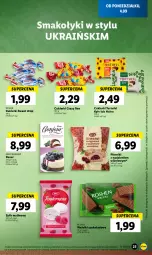 Gazetka promocyjna Lidl - GAZETKA - Gazetka - ważna od 06.09 do 06.09.2023 - strona 39 - produkty: Piernik, Ser, Cukier, Deser, Cukierki