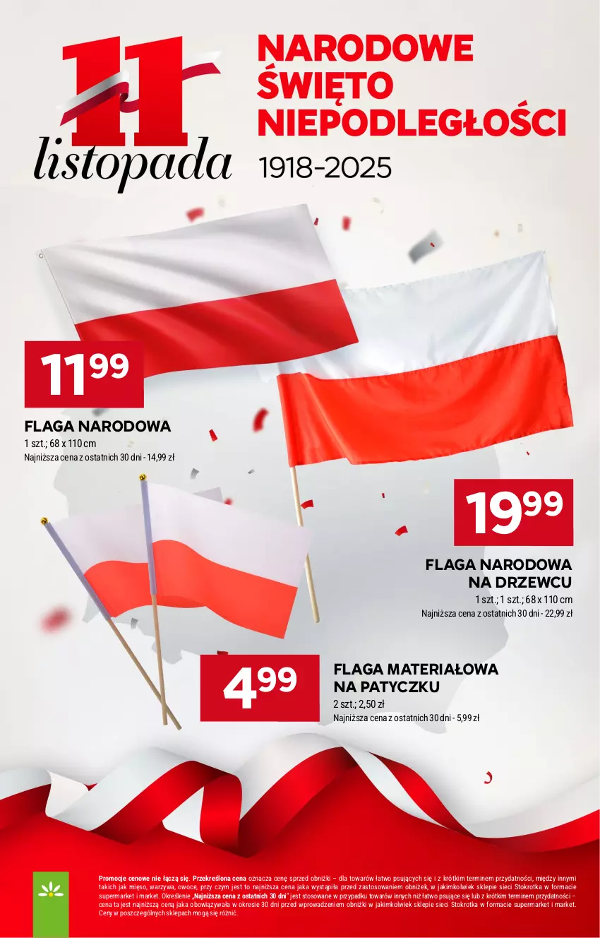 Gazetka promocyjna Stokrotka - Supermarket - ważna 06.11 do 12.11.2025 - strona 17 - produkty: Mięso, Owoce, Warzywa