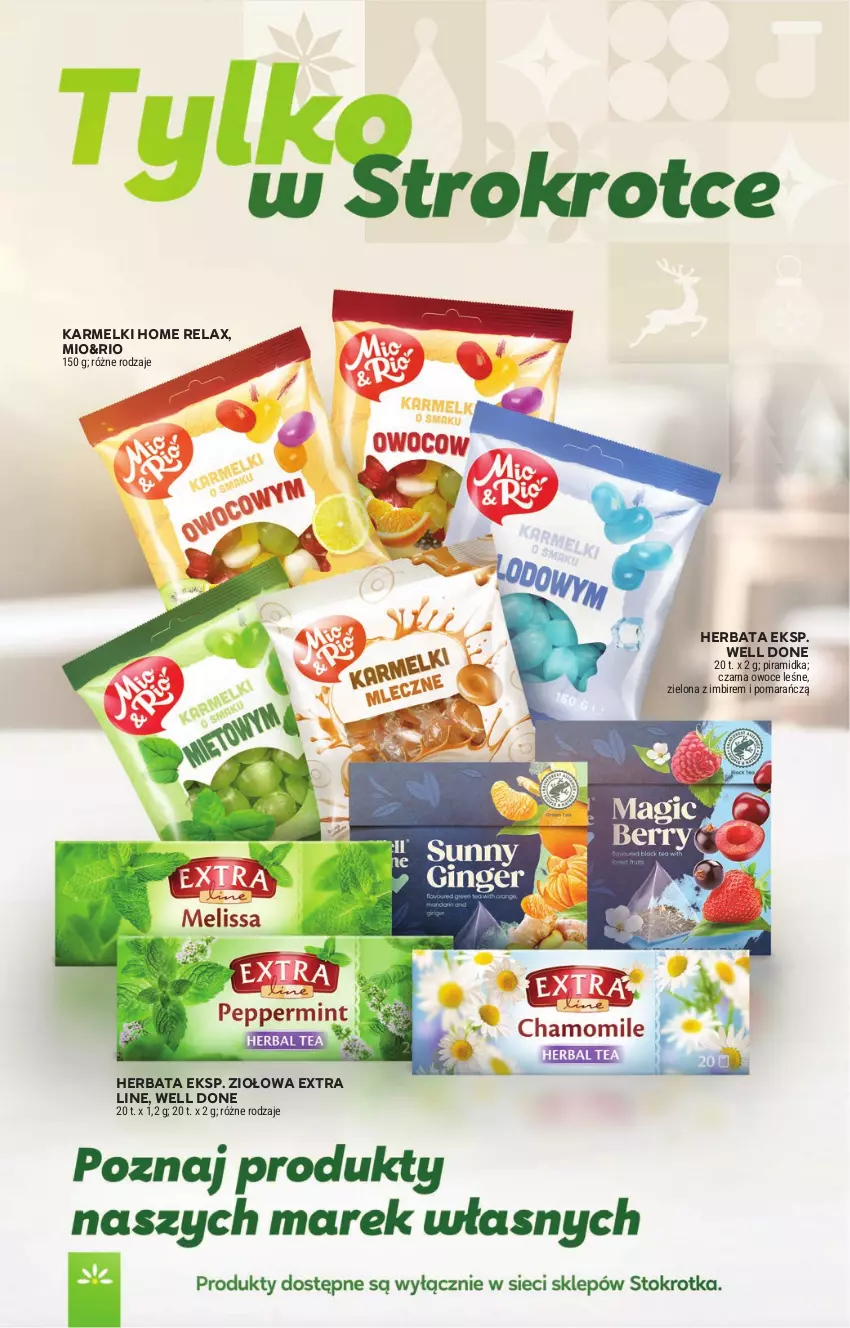 Gazetka promocyjna Stokrotka - Supermarket - ważna 06.11 do 12.11.2025 - strona 22 - produkty: Herbata, Imbir, Owoce