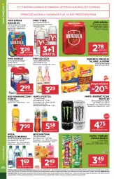 Gazetka promocyjna Stokrotka - Supermarket - Gazetka - ważna od 12.11 do 12.11.2025 - strona 36 - produkty: Piwa, Piwo, Sok pomarańczowy, Dawtona, Nałęczowianka, Warzywa, Sok, Lajkonik, Mus, Gra, Napój energetyczny, Tyskie, Warka, Radler, Tymbark, Owoce, Precelki, Woda, Harnaś, Napój, Krakersy, Mięso, Hortex