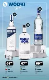 Gazetka promocyjna Netto - Alkohole - Mocne - Gazetka - ważna od 14.02 do 14.02.2026 - strona 12 - produkty: Absolut, Finlandia, Wódka, Wyborowa