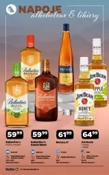 Gazetka promocyjna Netto - Alkohole - Mocne - Gazetka - ważna od 14.02 do 14.02.2026 - strona 14 - produkty: Koc, Bourbon, Napoje, Metaxa, Whisky, Jim Beam, Ballantine's, Napój, Likier