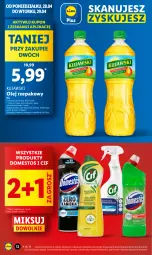Gazetka promocyjna Lidl - GAZETKA - Gazetka - ważna od 29.04 do 29.04.2025 - strona 10 - produkty: Domestos, Kujawski, Cif, Olej rzepakowy, Olej