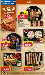 Gazetka promocyjna Lidl - GAZETKA - Gazetka - ważna od 29.04 do 29.04.2025 - strona 18 - produkty: Sos, Papryka, PIKOK, Camembert, Kaszanka, Wino, Grill, Kasza, Gyros