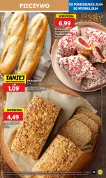 Gazetka promocyjna Lidl - GAZETKA - Gazetka - ważna od 29.04 do 29.04.2025 - strona 23 - produkty: Piec, Croissant, Bagietka, Pieczywo, Półbagietka, Chleb