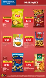 Gazetka promocyjna Lidl - GAZETKA - Gazetka - ważna od 29.04 do 29.04.2025 - strona 44 - produkty: Cheetos, Chipsy, Chrupki, Przysnacki, Lorenz, Monster Munch, Lay’s, Helio