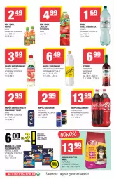 Gazetka promocyjna Spar - EuroSpar - Gazetka - ważna od 02.10 do 02.10.2025 - strona 14 - produkty: Top, Sok, Pur, Gin, Napój energetyczny, Purina, Coca-Cola, Pepsi, Tiger, Schweppes, Napój gazowany, Tymbark, Syrop, Oshee, Fanta, Felix, Napój niegazowany, Woda, Napój, Herbapol, Fa
