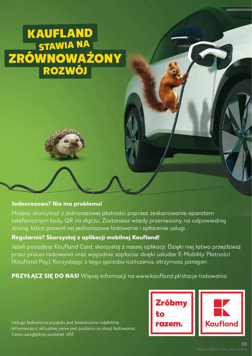 Gazetka promocyjna Kaufland - Gazetka tygodnia - ważna 18.06 do 25.06.2025 - strona 53 - produkty: Mobil, O nas, Pojazd, Telefon