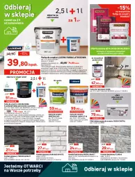 Gazetka promocyjna Leroy Merlin - Jesteśmy otwarci na Wasze potrzeby - Gazetka - ważna od 06.05 do 06.05.2021 - strona 22 - produkty: Por, Gra, Granat, Farba lateksowa, Lack, Luxens, Dekoral, Kamień gipsowy, Farba akrylowa, Farba do wnętrz, LG, Fa