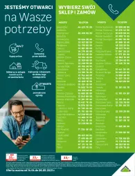 Gazetka promocyjna Leroy Merlin - Jesteśmy otwarci na Wasze potrzeby - Gazetka - ważna od 06.05 do 06.05.2021 - strona 32 - produkty: Sos, Rum, Por, Gra, Telefon, Mars, Sprzedawcy, Fa
