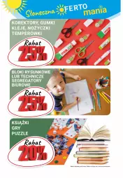 Gazetka promocyjna Bi1 - Słoneczna OFERTOmania - Gazetka - ważna od 17.08 do 17.08.2021 - strona 11 - produkty: Noż, Gry, Nożyczki, Klej, Puzzle, Biuro